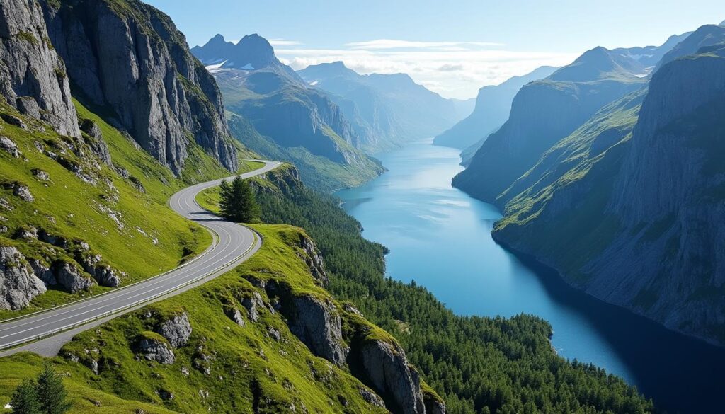 découvrez la route panoramique d'aurlandsfjellet, un itinéraire spectaculaire offrant des vues imprenables sur les fjords et les montagnes norvégiennes. parfait pour les amateurs de nature et de paysages grandioses.