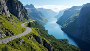 découvrez la route panoramique d'aurlandsfjellet, un itinéraire spectaculaire offrant des vues imprenables sur les fjords et les montagnes norvégiennes. parfait pour les amateurs de nature et de paysages grandioses.