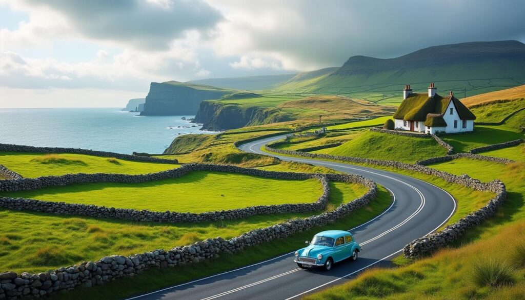 découvrez un itinéraire complet pour un road trip de 7 jours en irlande avec des conseils pratiques pour profiter au maximum de votre aventure sur l'île d'émeraude.