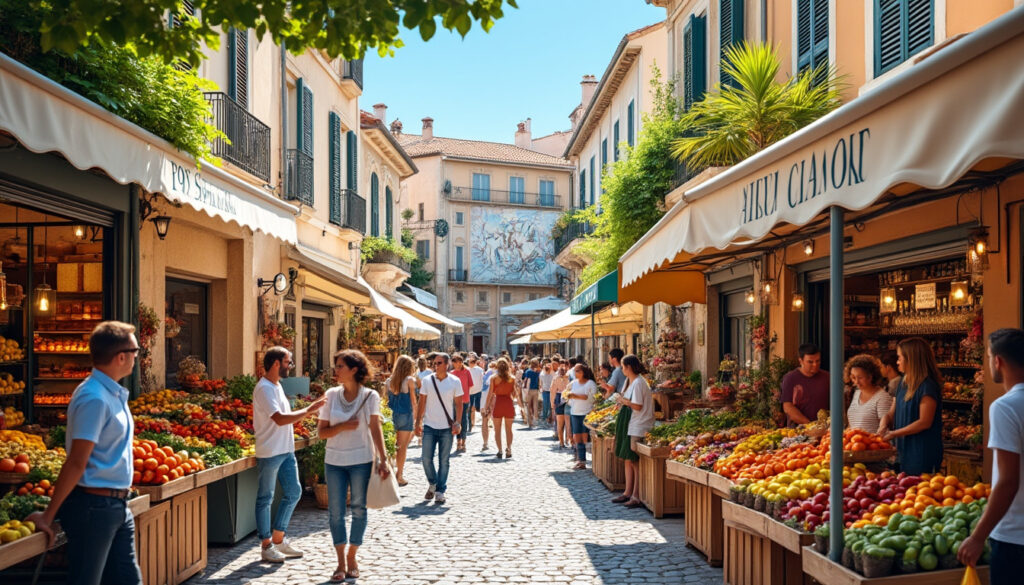 découvrez belle de mai à marseille, un quartier culturel vibrant avec un marché local dynamique, riche en histoire et en créativité.