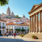 découvrez évora, joyau historique du portugal, et explorez ses monuments majeurs tels que le temple romain, la cathédrale et la chapelle des os pour un voyage inoubliable.