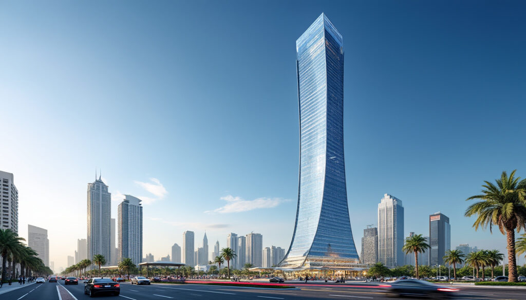 découvrez la almas tower, haute de 363 mètres, et explorez ses faits marquants clés, une merveille architecturale impressionnante.