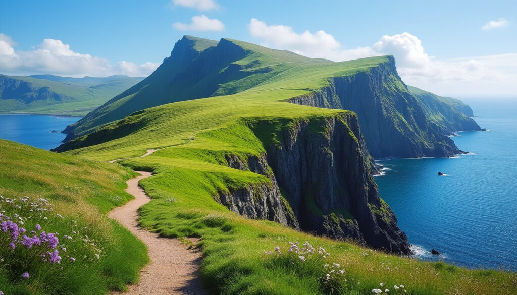 découvrez binn eadair, une presqu’île pittoresque offrant des paysages naturels époustouflants, idéals pour les amoureux de la nature et les randonneurs.