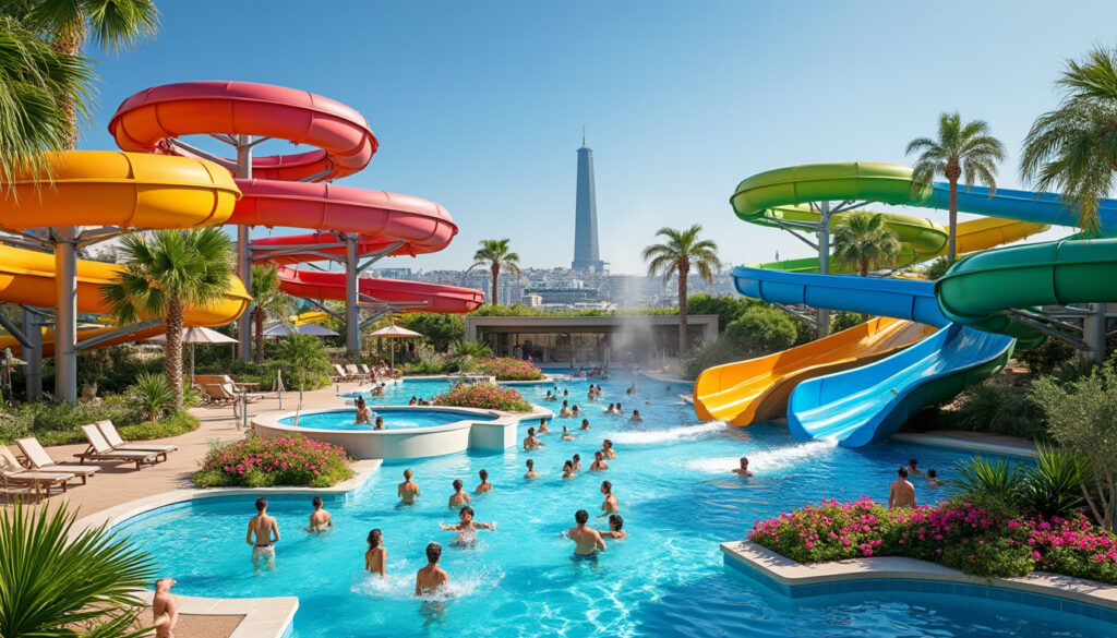 découvrez aquaboulevard paris, un parc aquatique urbain avec toboggans, piscine à vagues, spa et espace bien-être pour toute la famille.