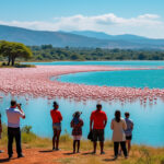 découvrez le lac nakuru, un parc national incontournable au kenya, célèbre pour ses milliers de flamants roses. explorez ses paysages magnifiques et sa faune exceptionnelle lors de votre visite.