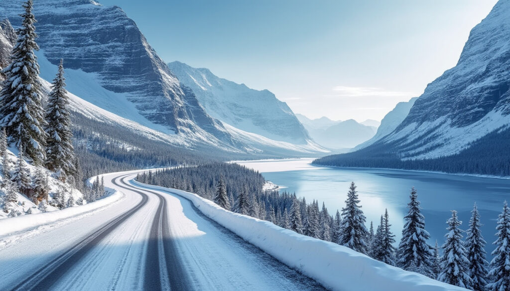 découvrez la route des neiges en norvège, un itinéraire spectaculaire offrant des paysages enneigés et des panoramas exceptionnels pour une aventure inoubliable.